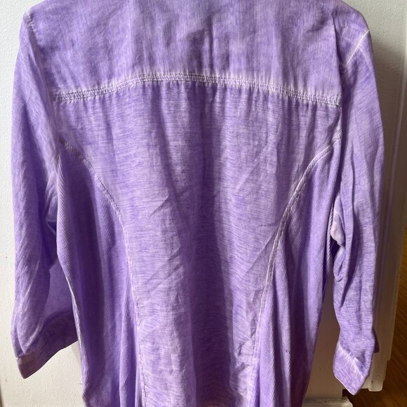 Petite xl women's lavender blouse by style & co - Picture 5 of 5